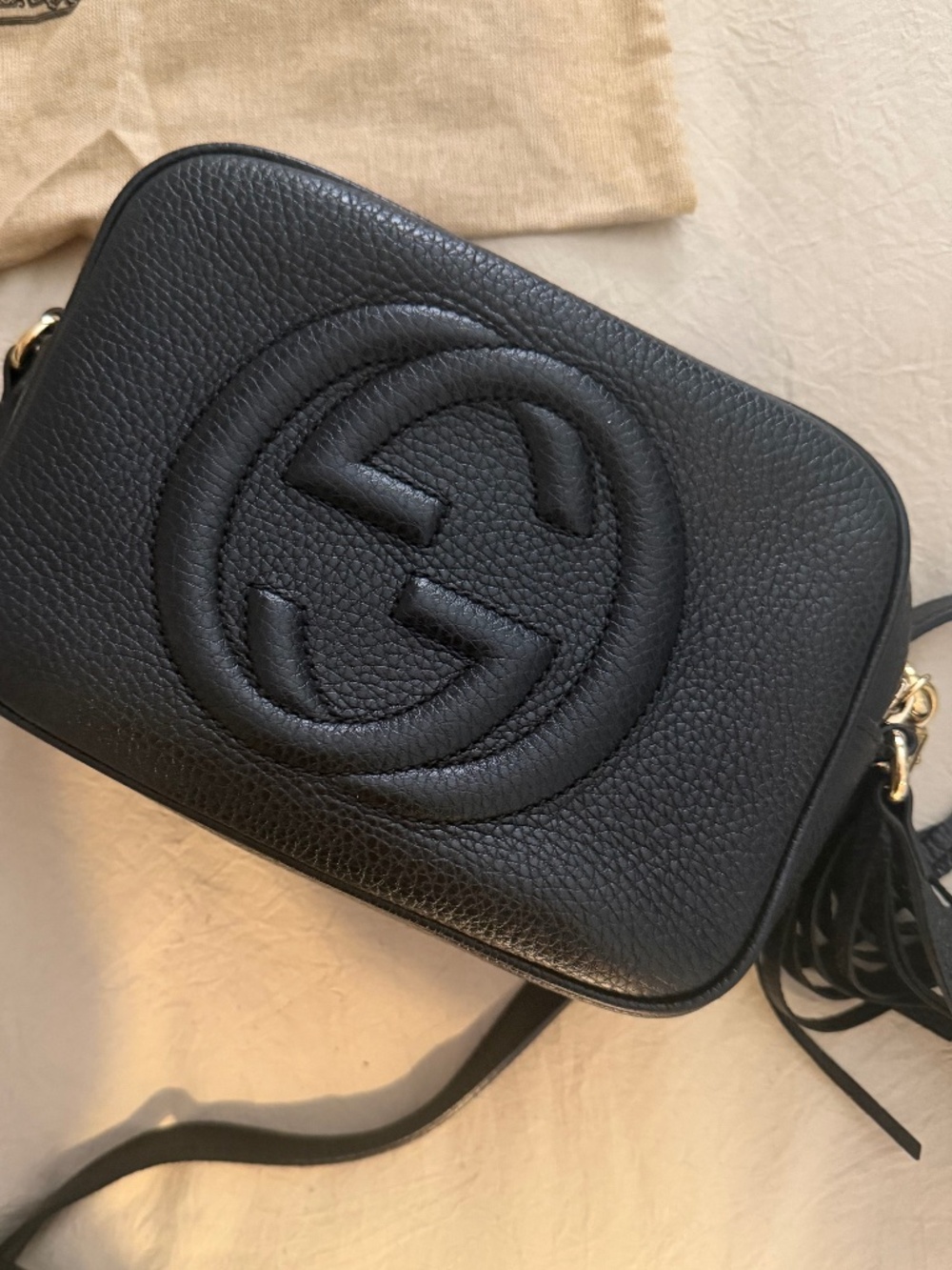 Gucci Soho Disco Small Black Crossbody Bag